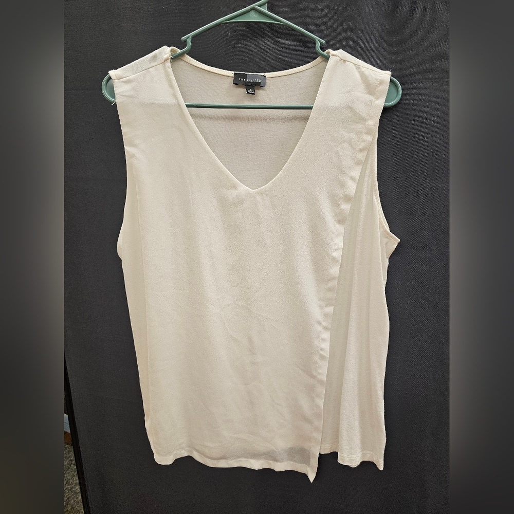 The Limited Cream V-Neck Cami